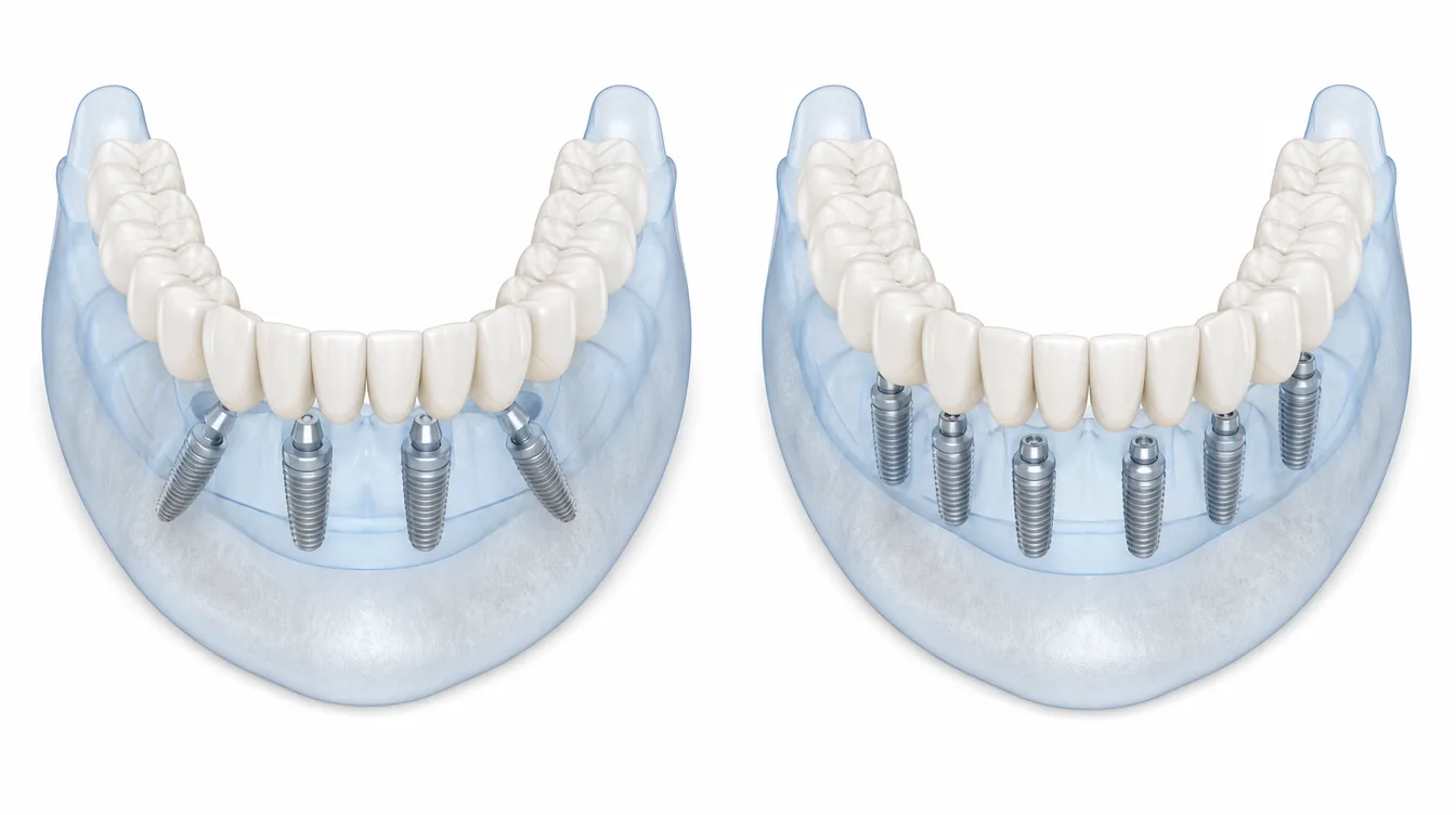 All-on-4 vs All-on-6 Dental Implants: Which Is Right for You?